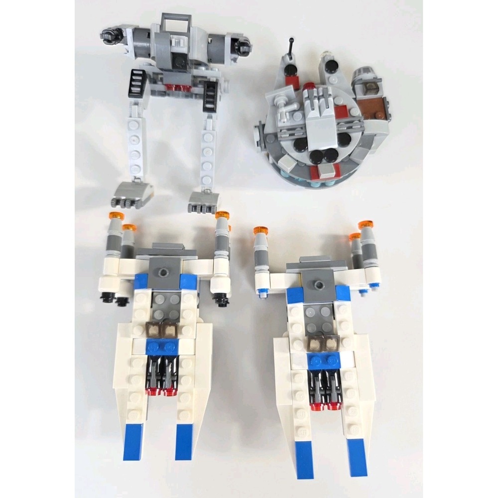 LEGO Star Wars Microfighters Ship‎ Lot No Minifigures U-Wing Millennium Falcon